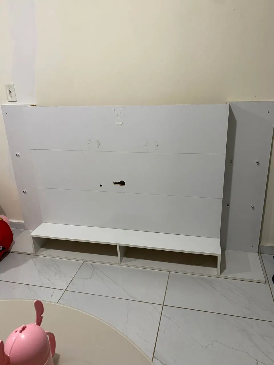 Rack de parede branco