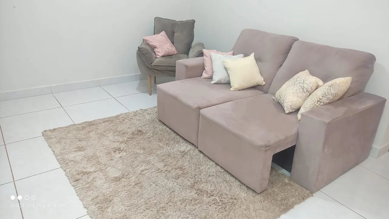 Sofá Retrátil 2 Lugares - Foto 3