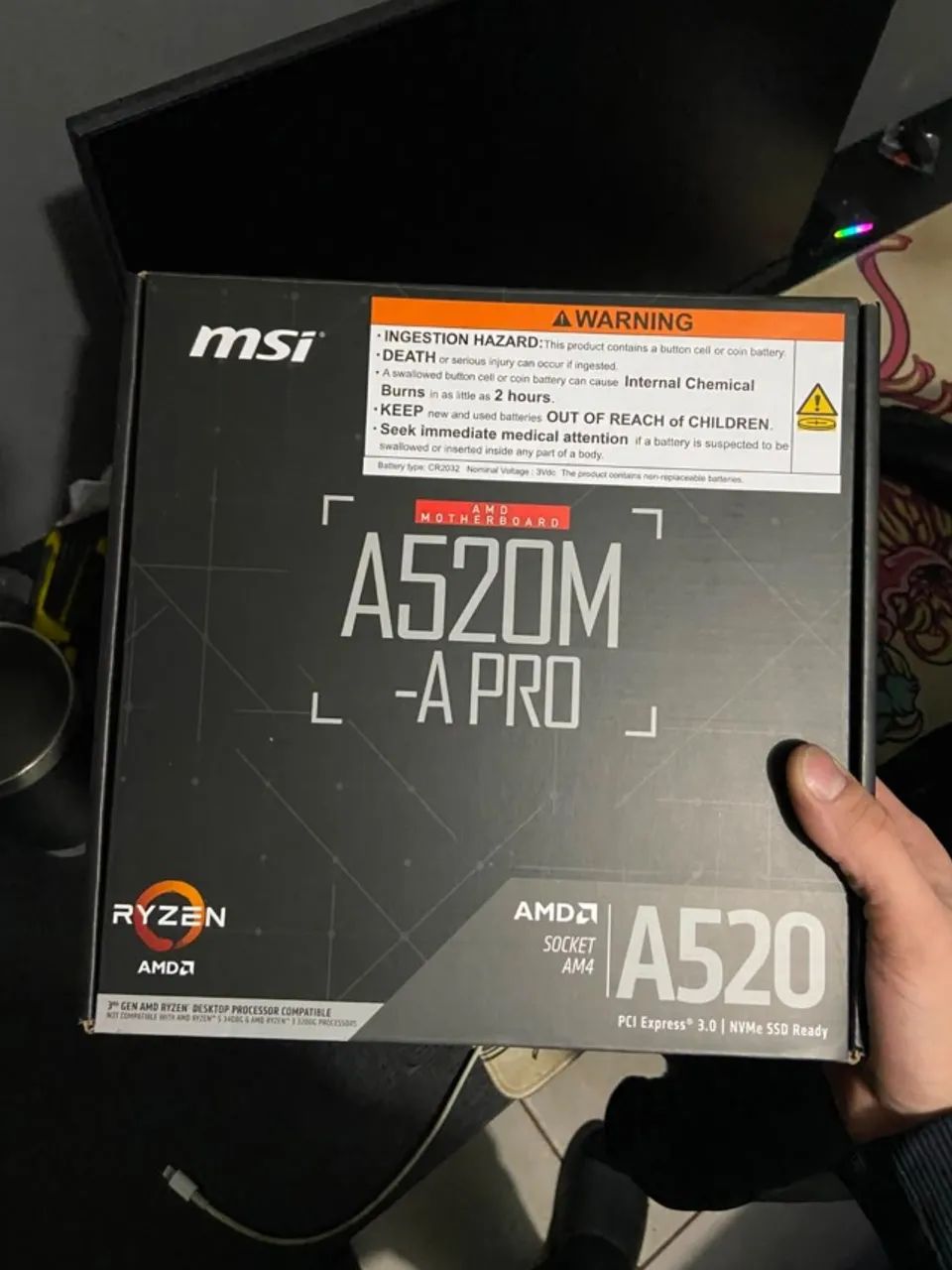PLACA MAE A520M-A PRO MSI