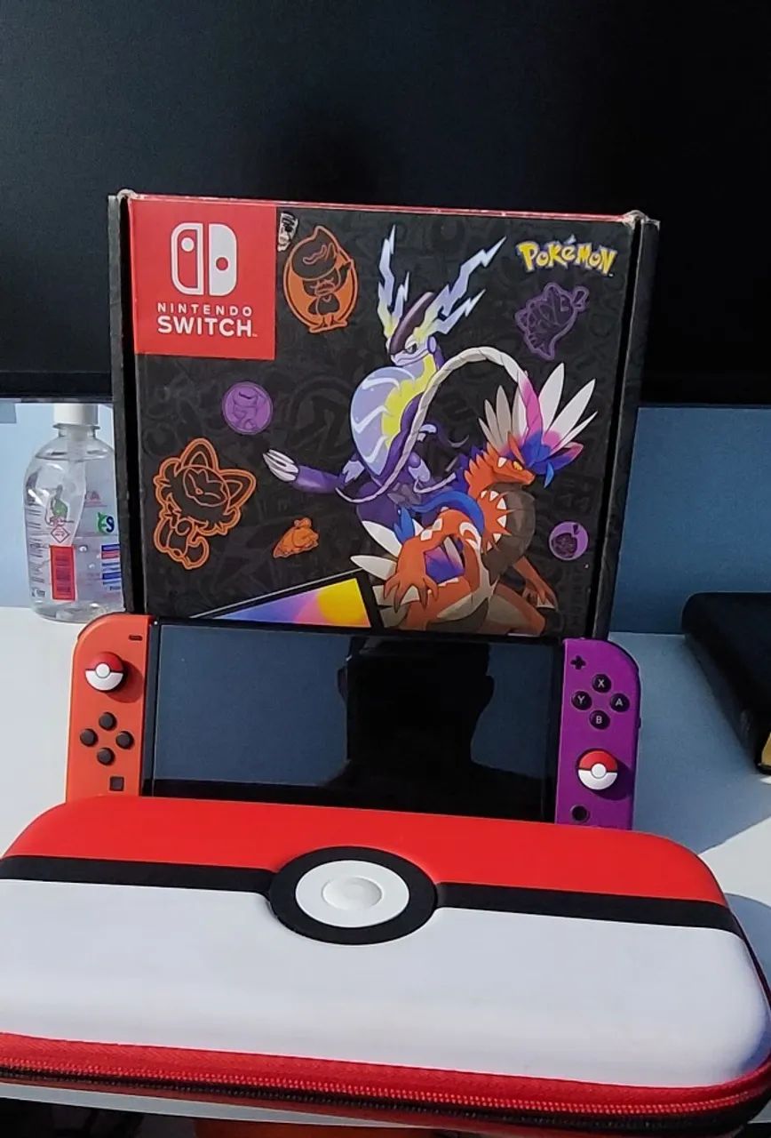 Nintendo Switch Oled 64gb Edição Pokémon 
