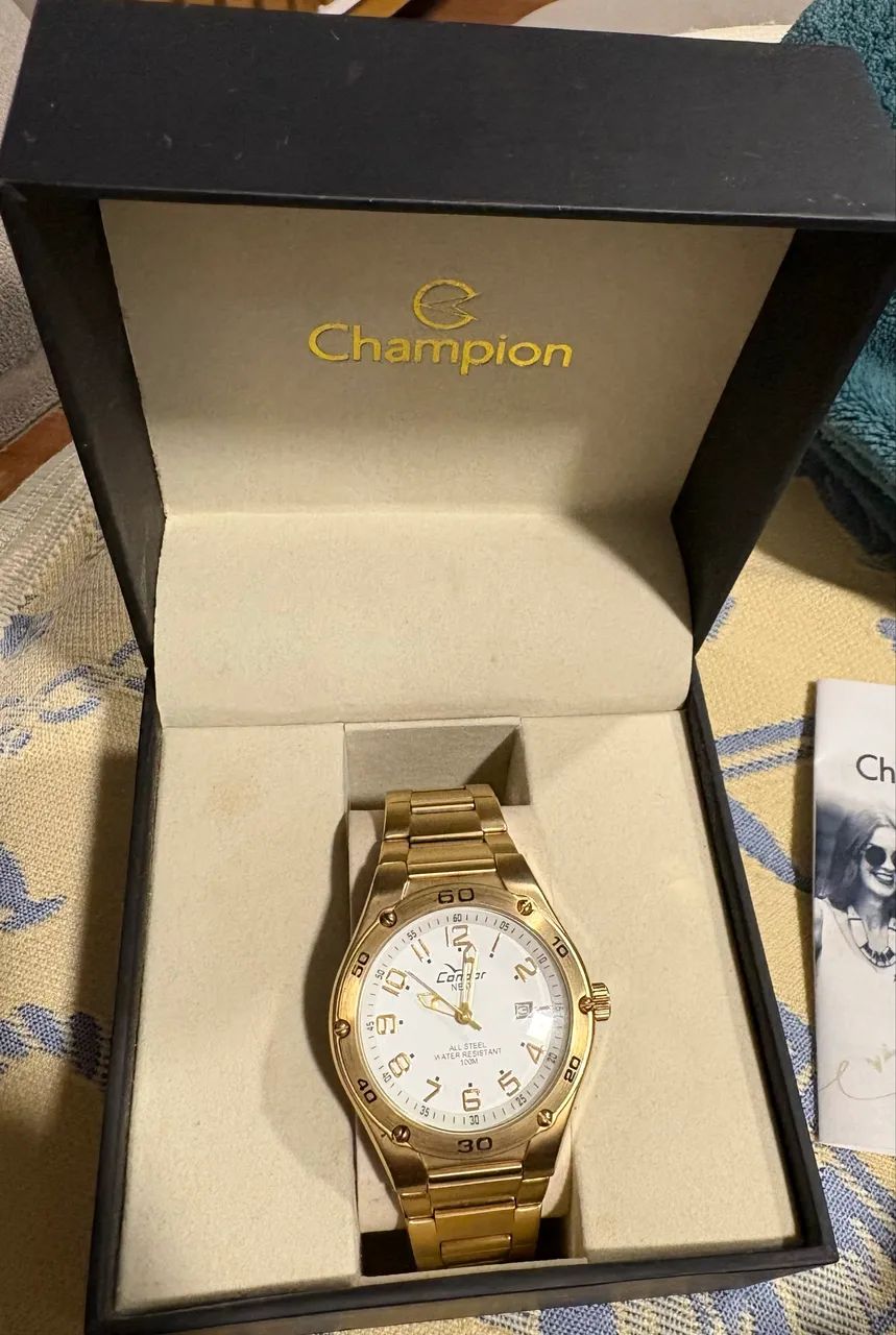 Relógio Champion original novo na caixa - Foto 2