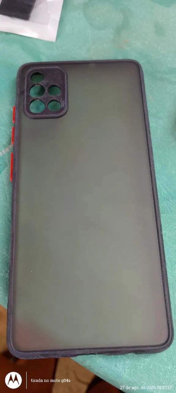 Capinha de celular Galaxy A51 Black  - Foto 2