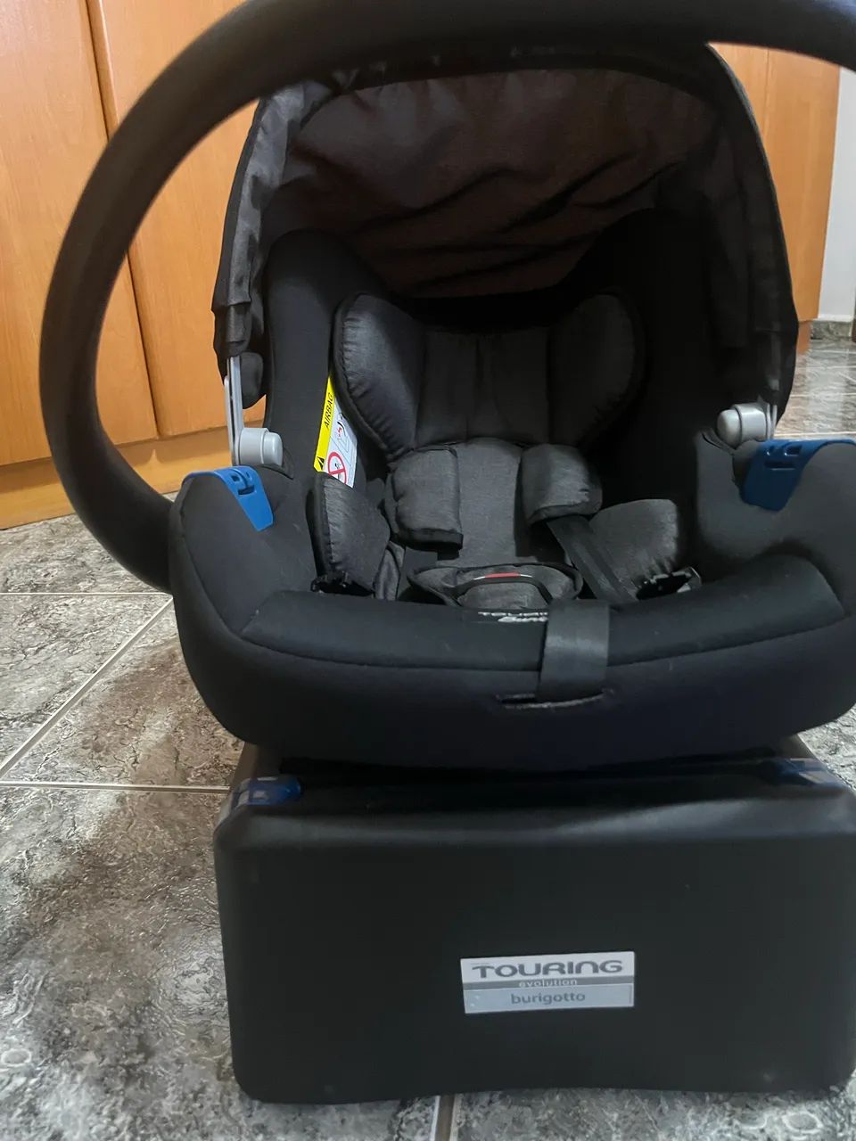 Bebê conforto com base Isofix Burigotto - Foto 3