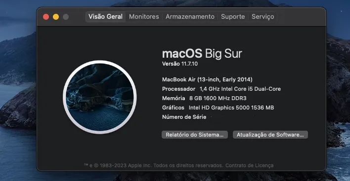 MacBook Air 2014 BigSur SSD256GB 13インチ良好 MacBook Air 中古品Apple Macbook 13.3inch A1466 2013＆2014 シルバー