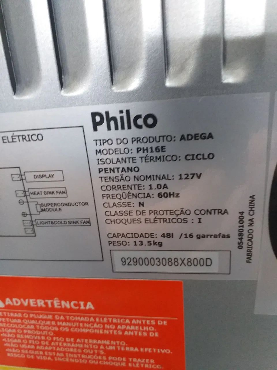 Adega Philco  Pad 16e - Foto 3