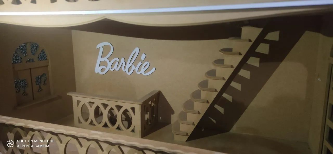 Casinha da Barbie em MDF - Foto 5