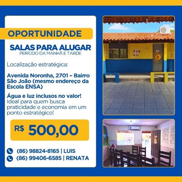 Salas para Alugar