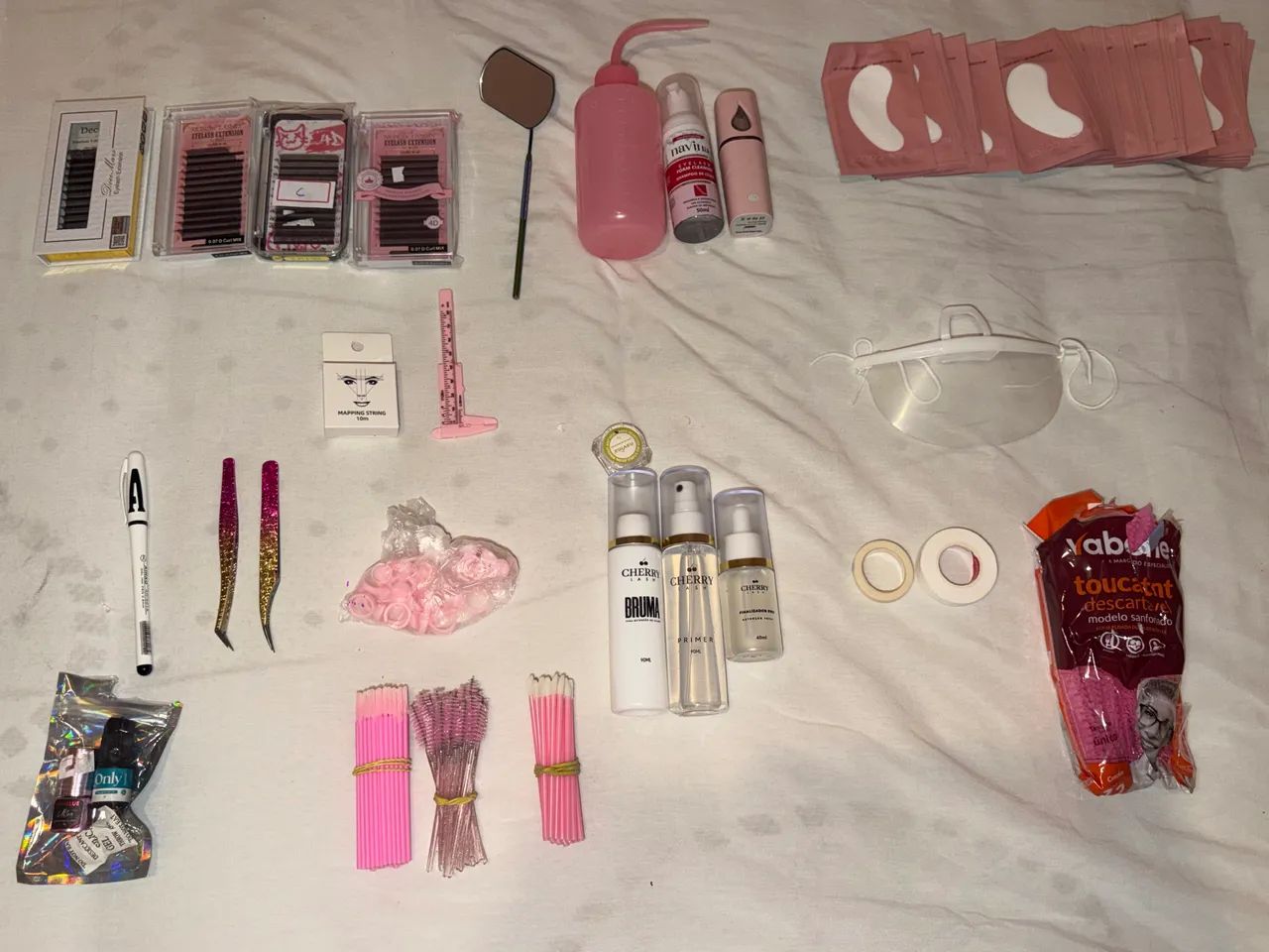 Kit Completo Profissional para Extensão de Cílios Lash Designer 