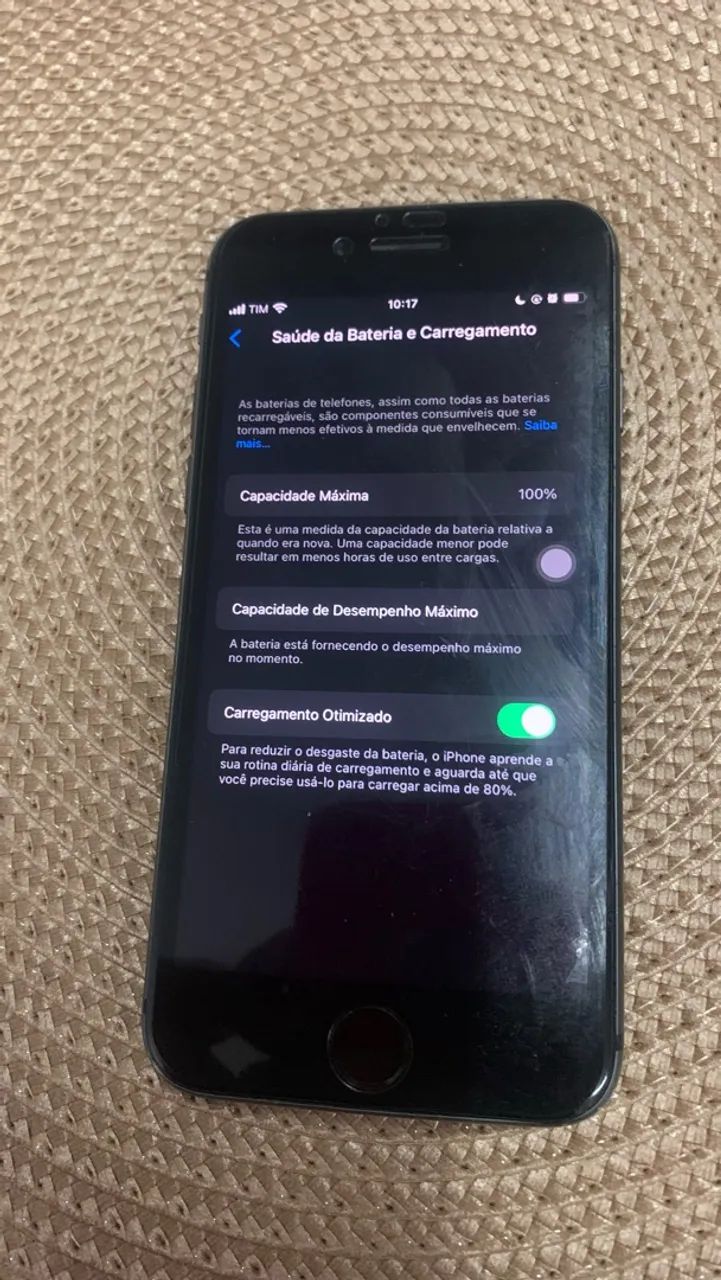 Iphone 8 64GB Preto | Bateria Original 100% | Touch ID OK