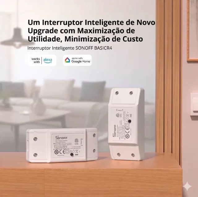 Sonoff Basic R4 Interruptor Wifi P/ Automação Residencial