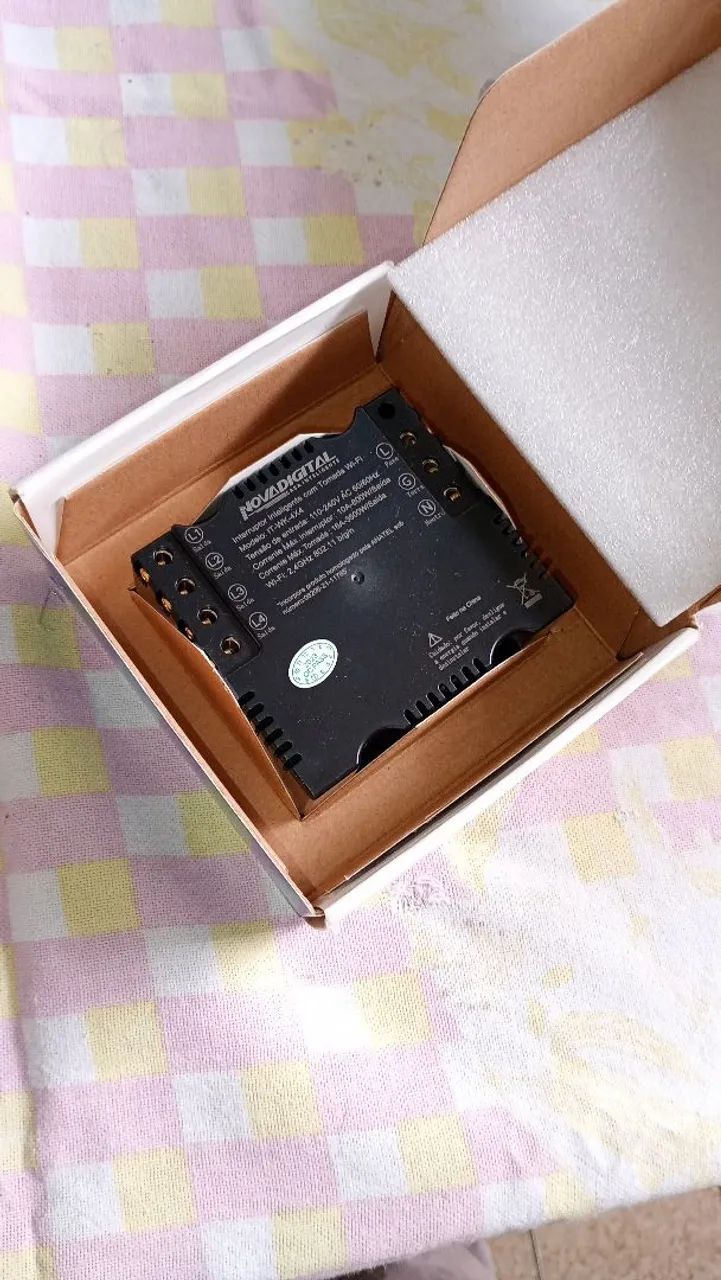 Interruptor Inteligente Tomada 10a Touch Screen Wifi Voz App - Foto 2