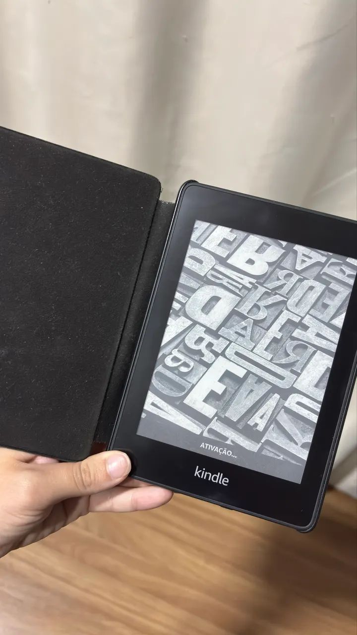 KINDLE PAPERWHITE 10° GERAÇÃO + CAPA ORIGINAL AMAZON + CAIXA ORIGINAL - Foto 3
