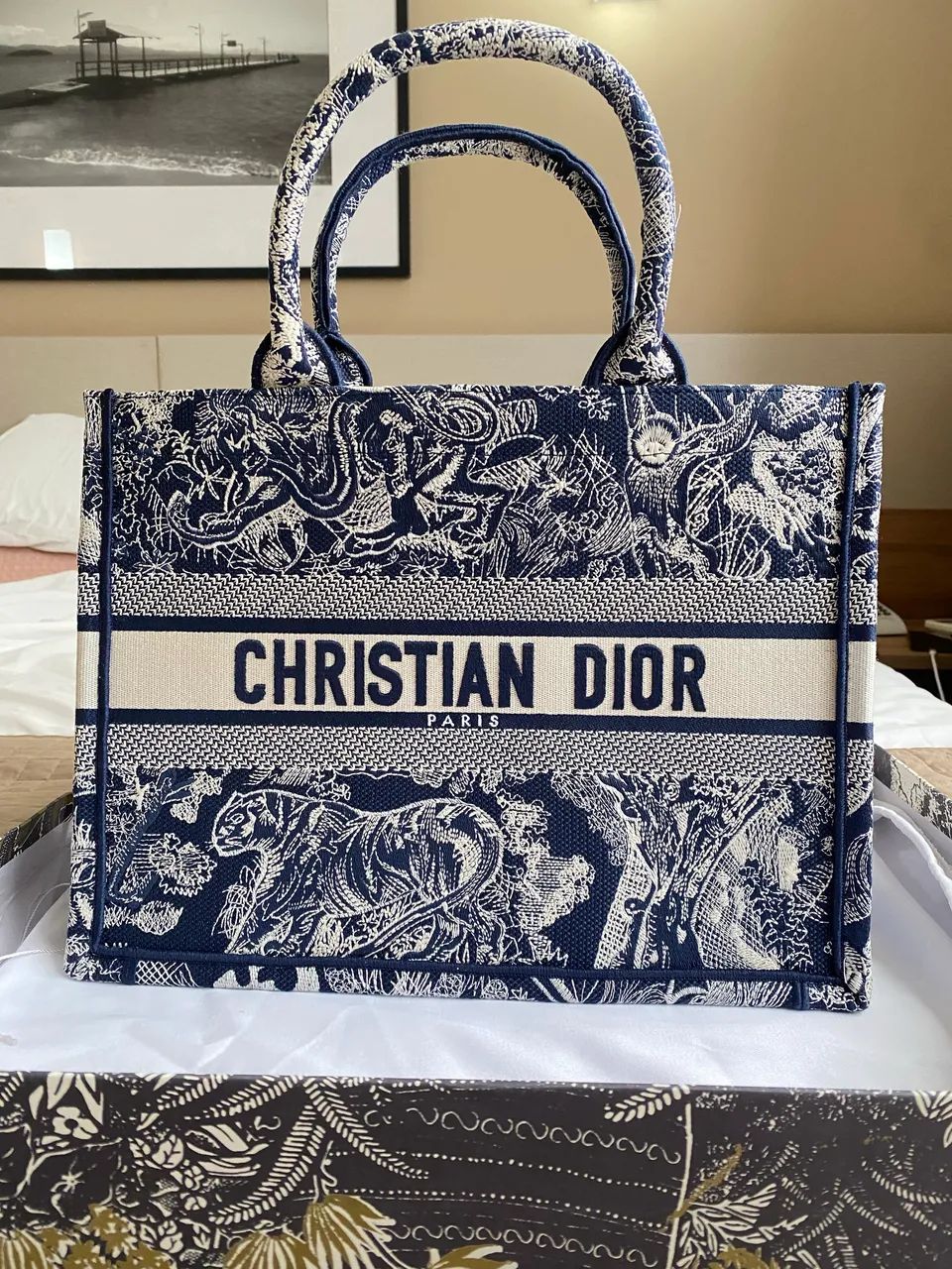Bolsa Christian Dior Monogram Black - Foto 2