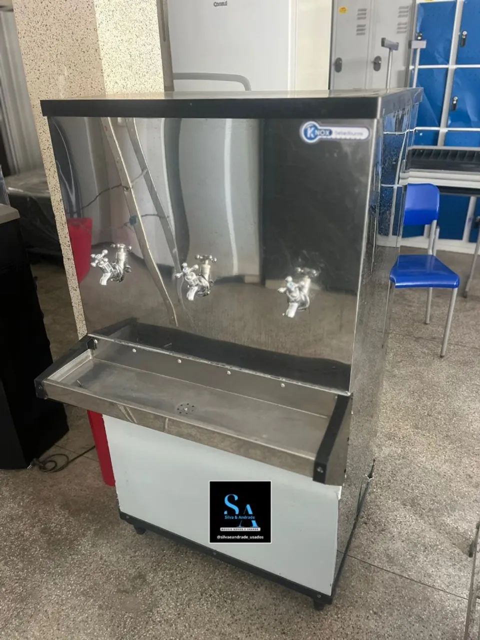 Bebedouro industrial 3 torneiras 