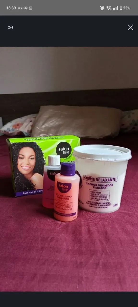 Creme relaxante Salon Line - Foto 2