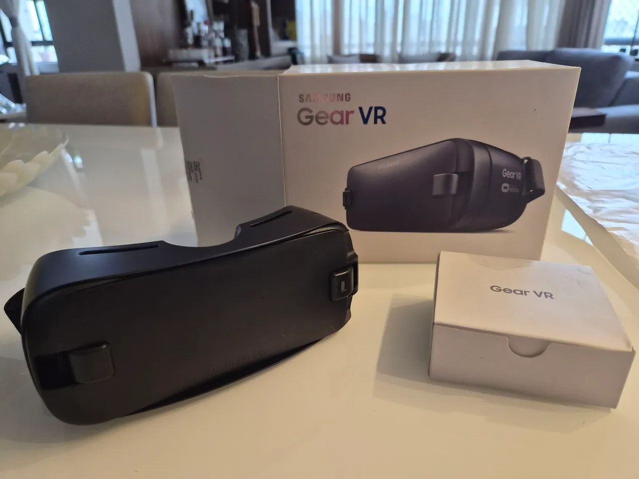 óculos de realidade virtual das imagens (Samsung Gear VR)