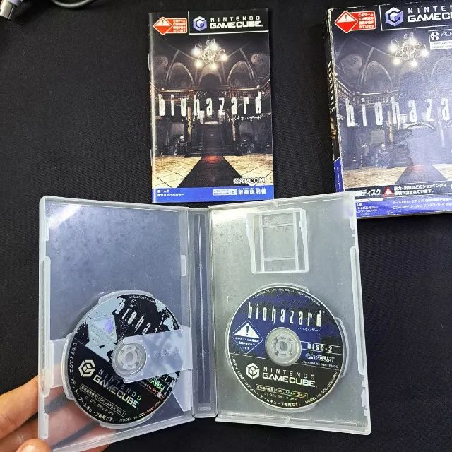 Biohazard / Resident Evil 0 e 1 Remake Japonês - Nintendo Gamecube. Completos - Foto 2