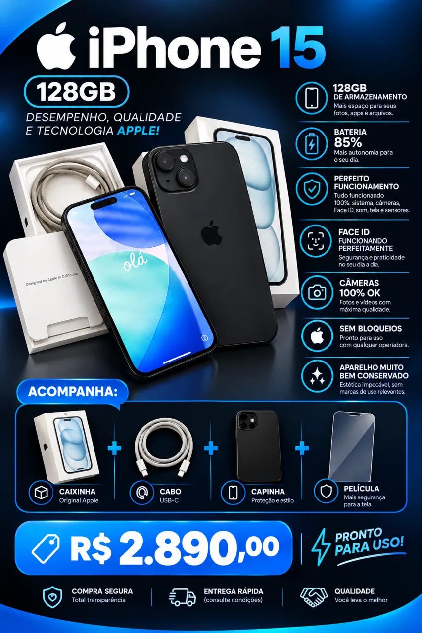 iPhone 15 128GB