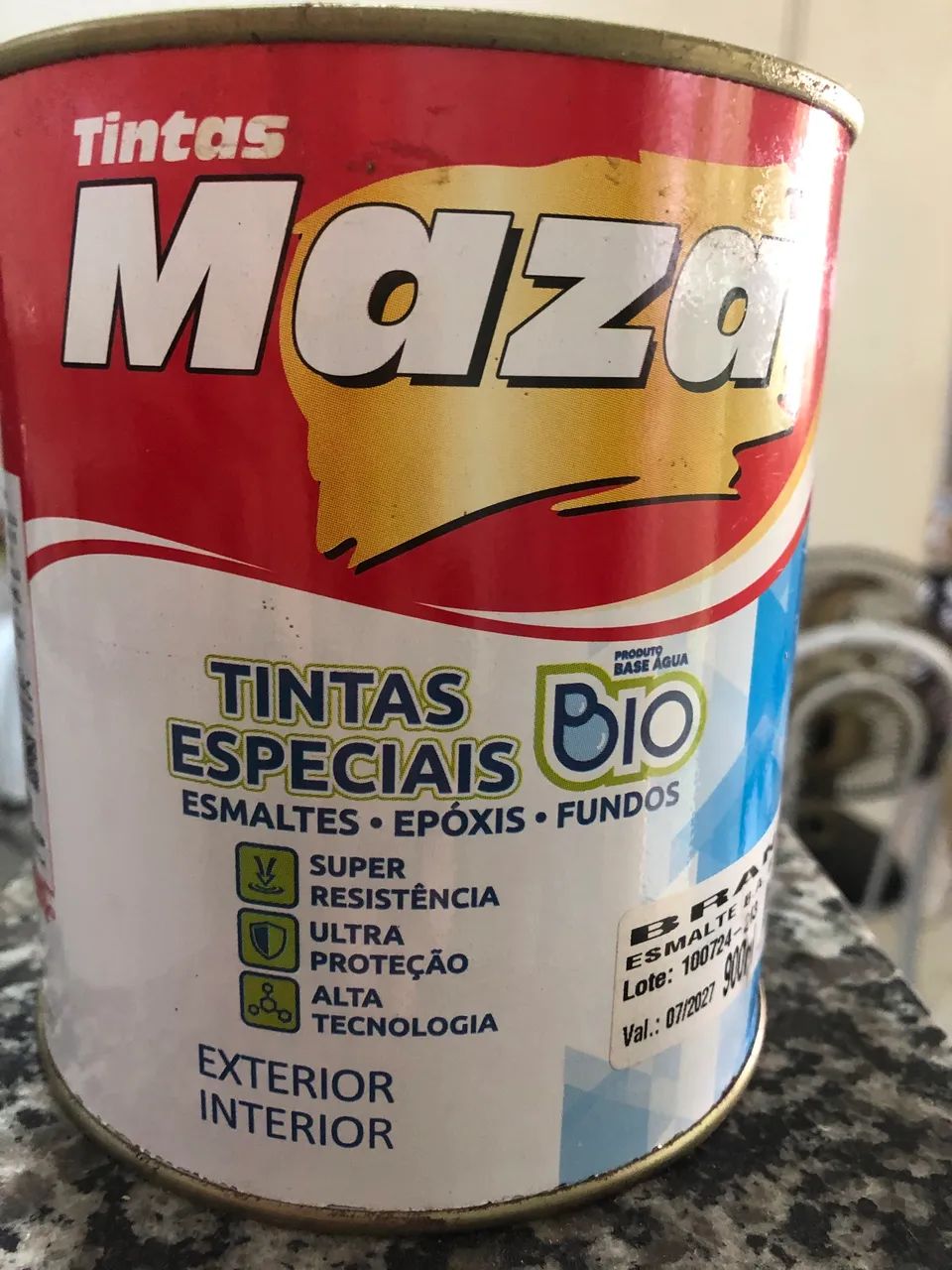 TINTA ESMALTE A BASE DE ÁGUA  - Foto 5