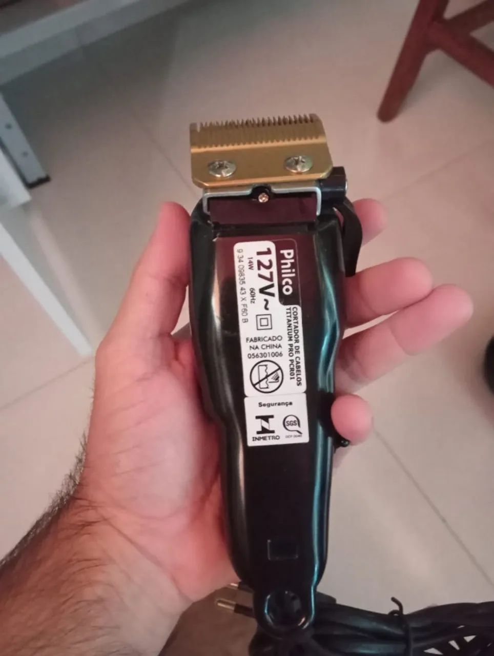 Máquina de cortar cabelo Philco - Foto 3