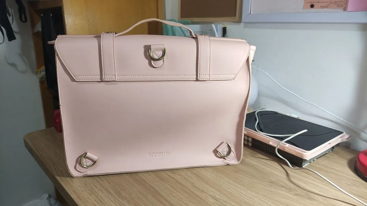 Bolsa da marca Ecosusi (original) que cabe notebook  - Foto 4