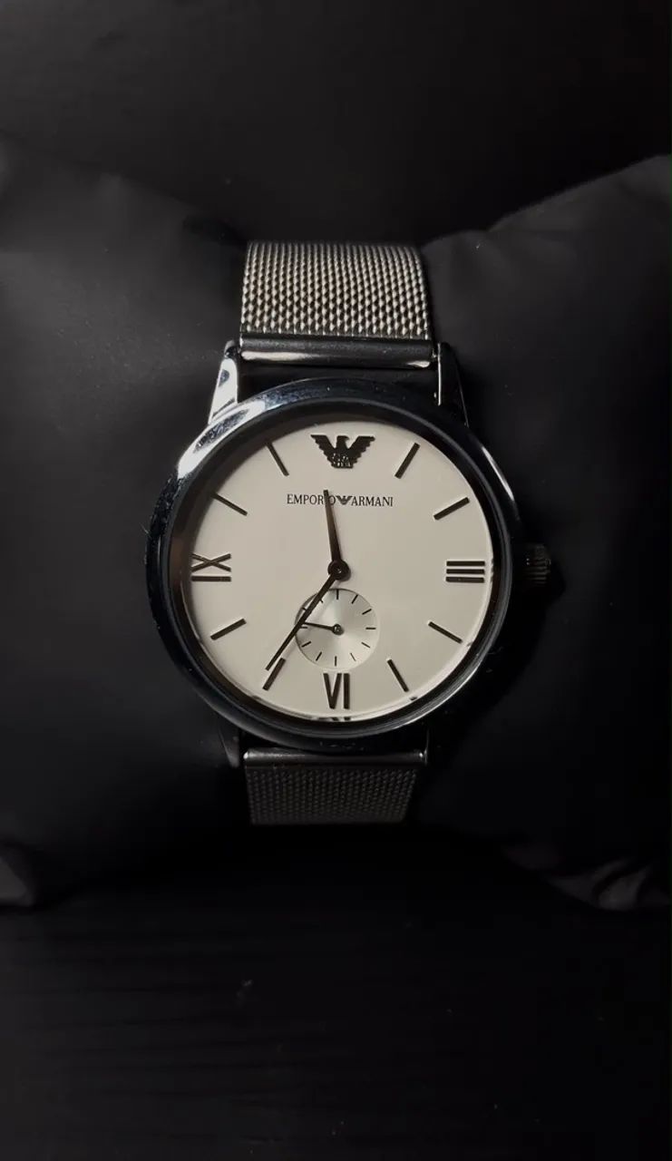 Relógio armani branco feminino 