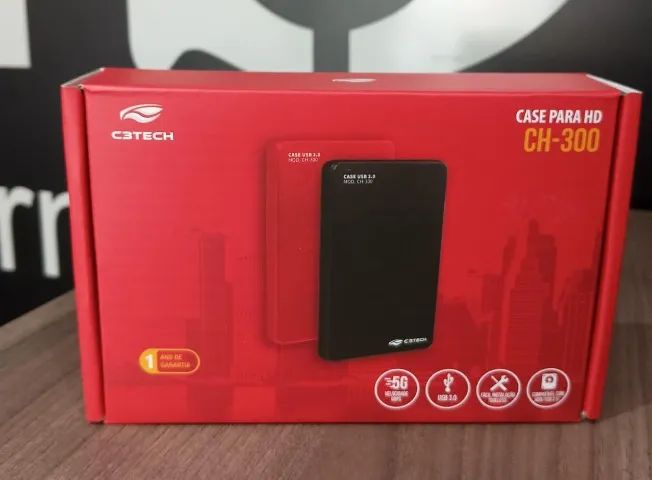 Case para HD CH-300 C3Tech
