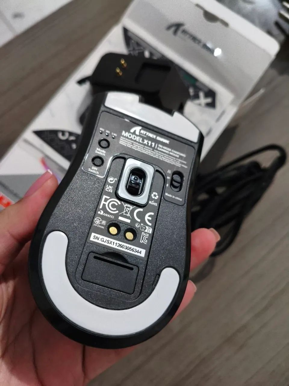 VENDO MOUSE ATTACK SHARK 11 - Foto 2