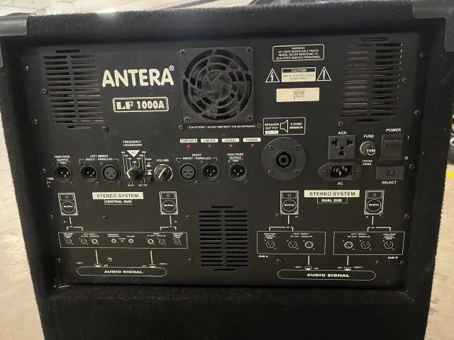 Subwoofer Profissional Antera LP1000A Ativo 15 Polegadas 600 Watts RMS - Foto 3