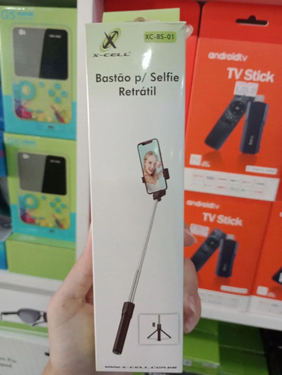 Bastão de selfie