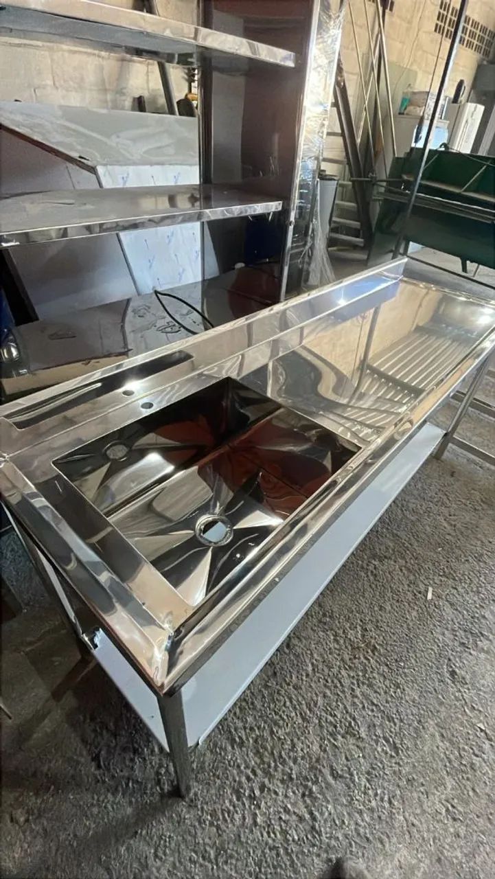 Bancada em aço inox  - Foto 2