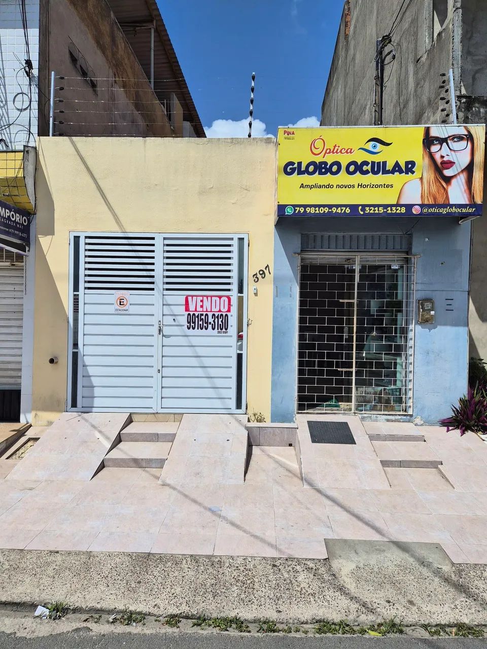 Casa na Rua Belém no bairro Industrial com comércio 