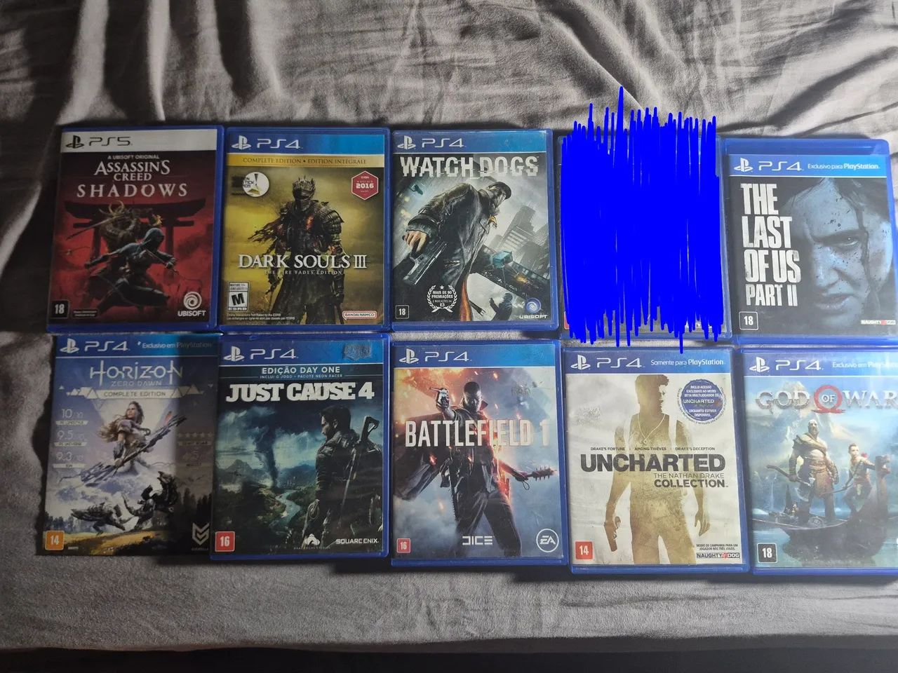 Lote de jogos ps4/ps5 - Foto 2