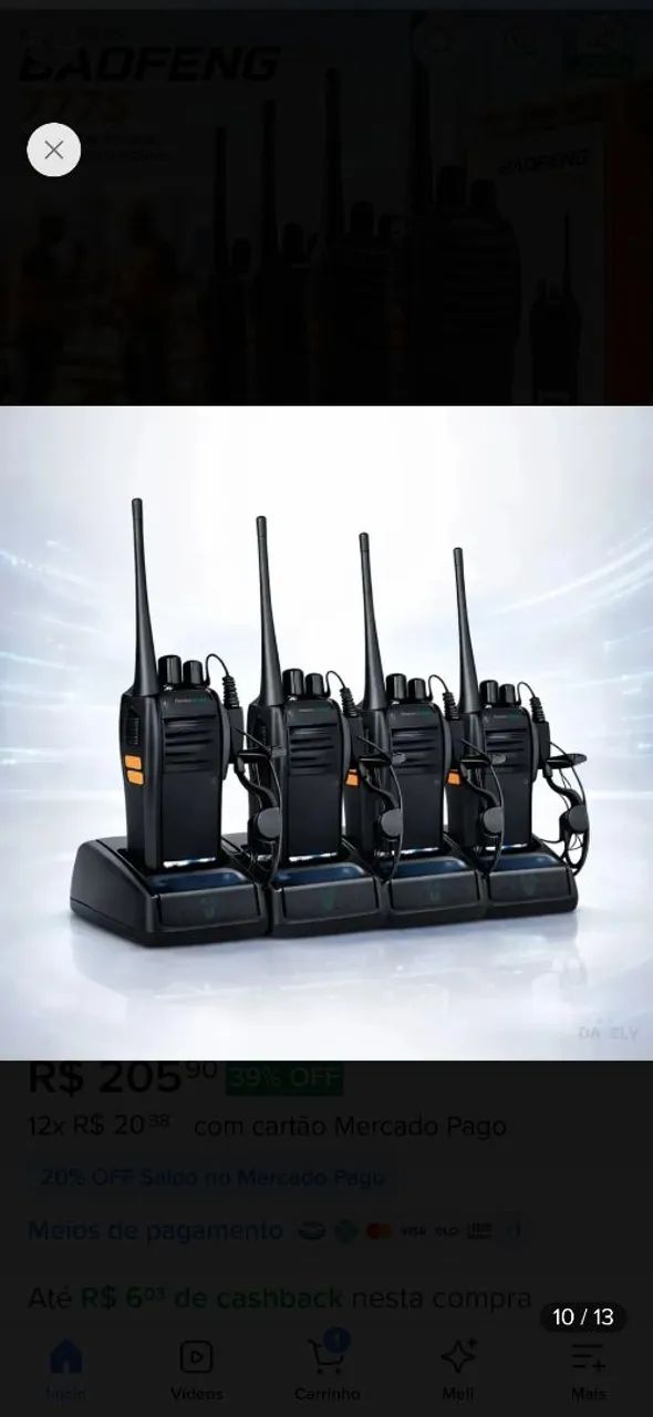  4 Rádios comunicadores
