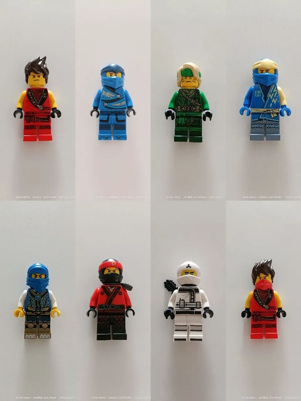 Lego Lote 12 Minifigures Ninjago 