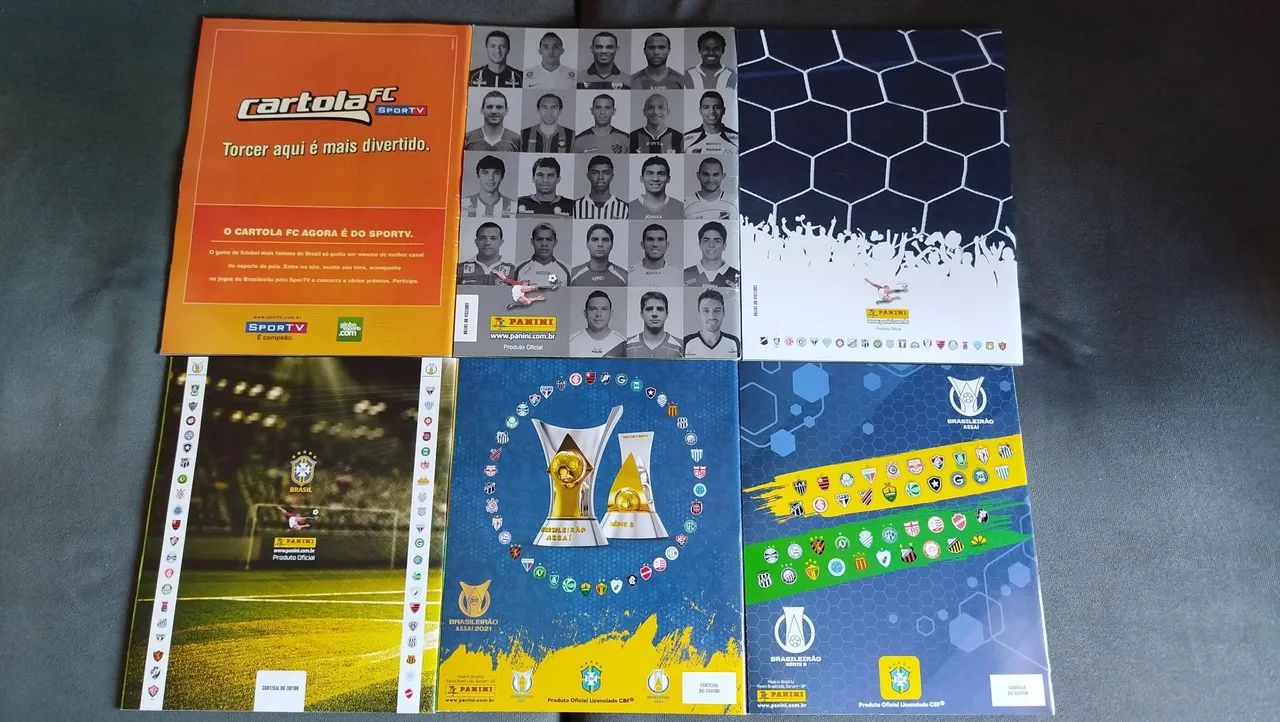Lote Álbuns Brasileirão - Foto 2