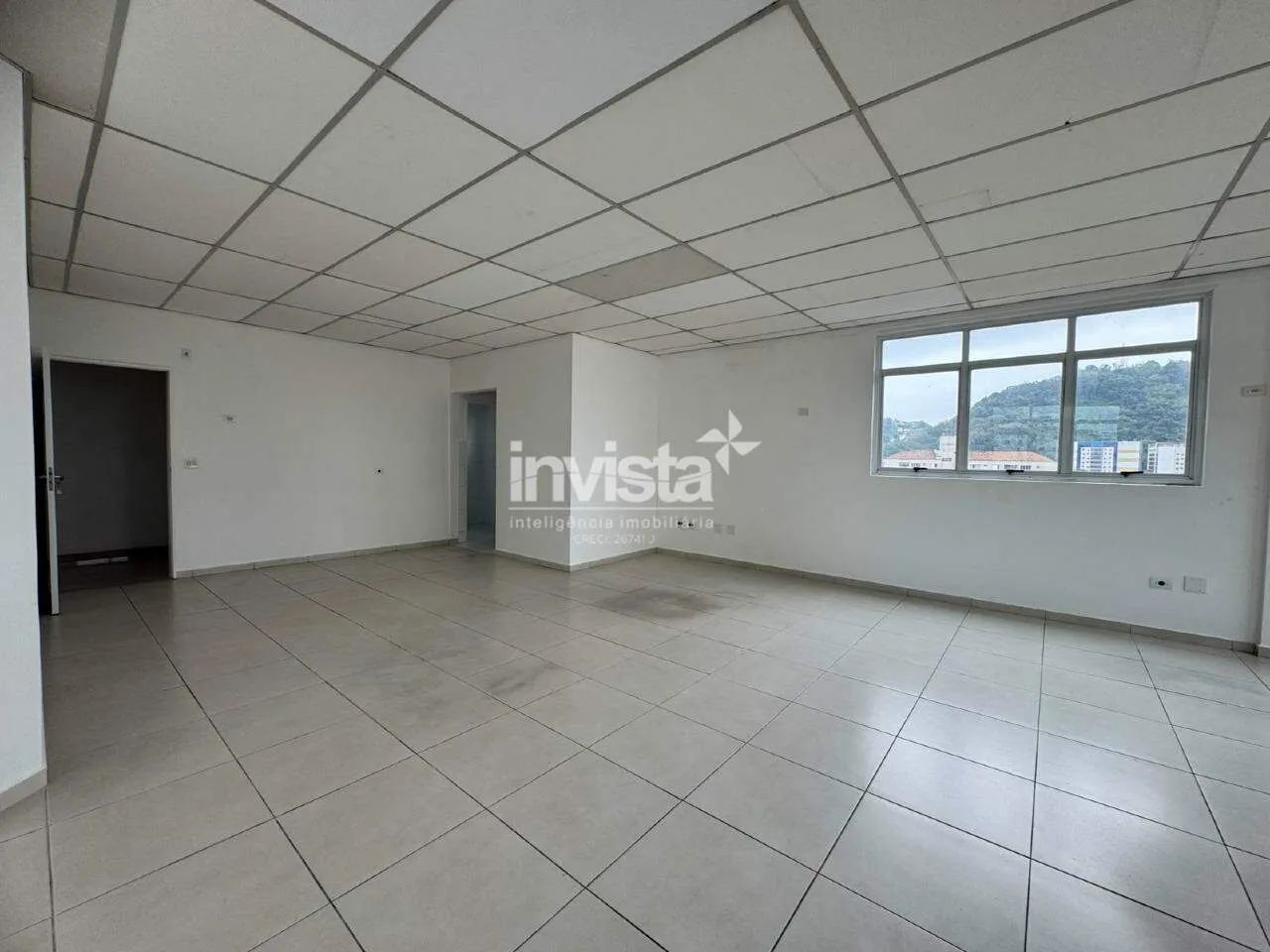 SALA COMERCIAL NO PÍER DE SANTOS PARA ALUGAR