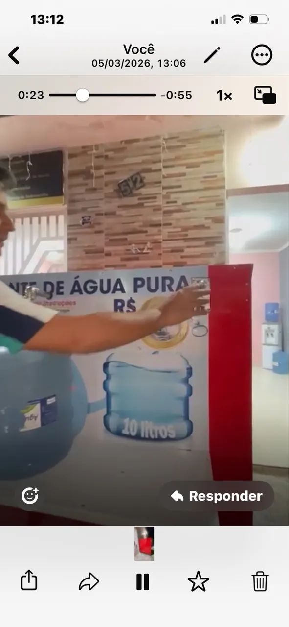 Máquina de vender água  - Foto 4