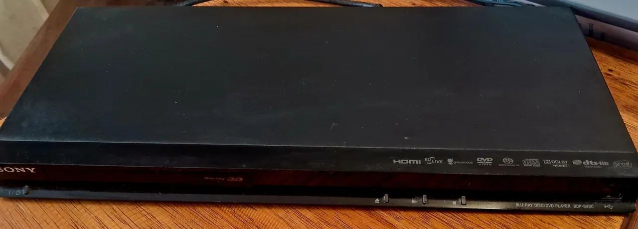 Blu-ray Sony BDP-S480 3D - funcionamento perfeito.  - Foto 2