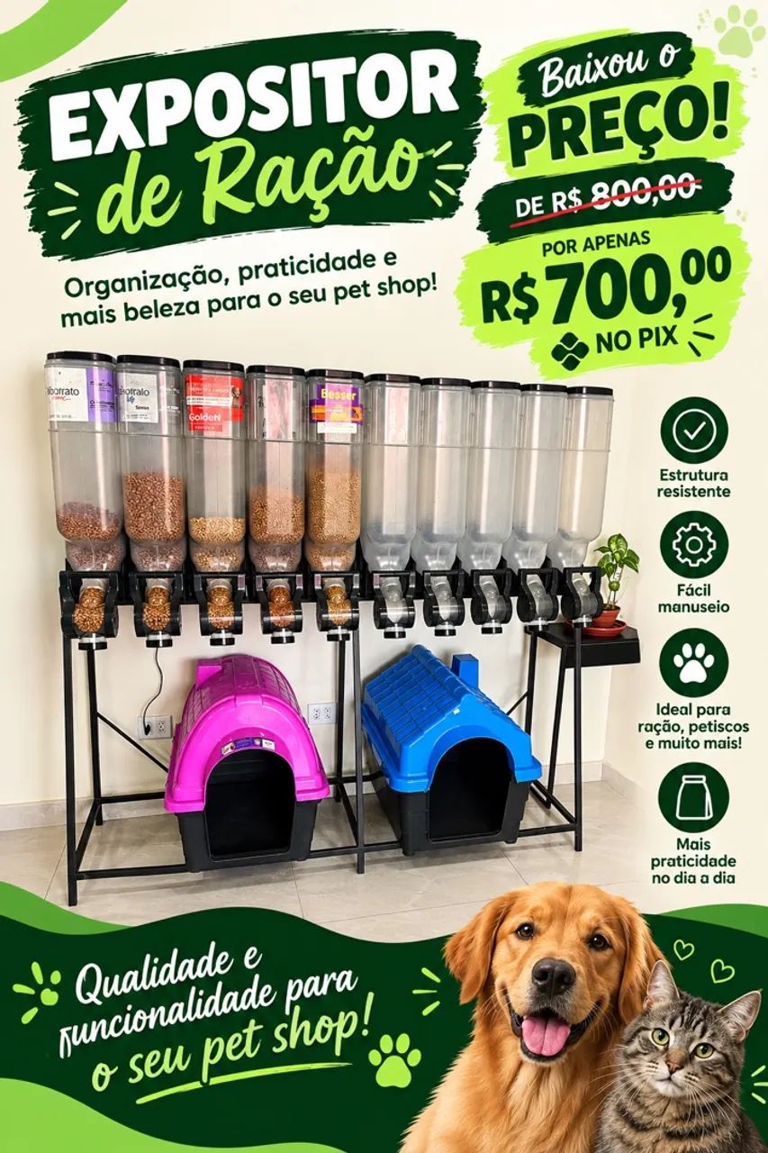 Expositor Ração 