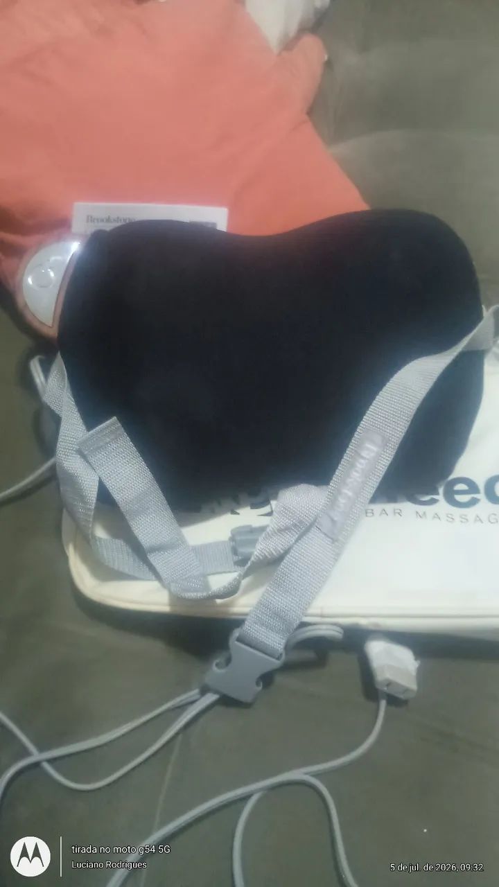 Massageador lombar da Brookstine