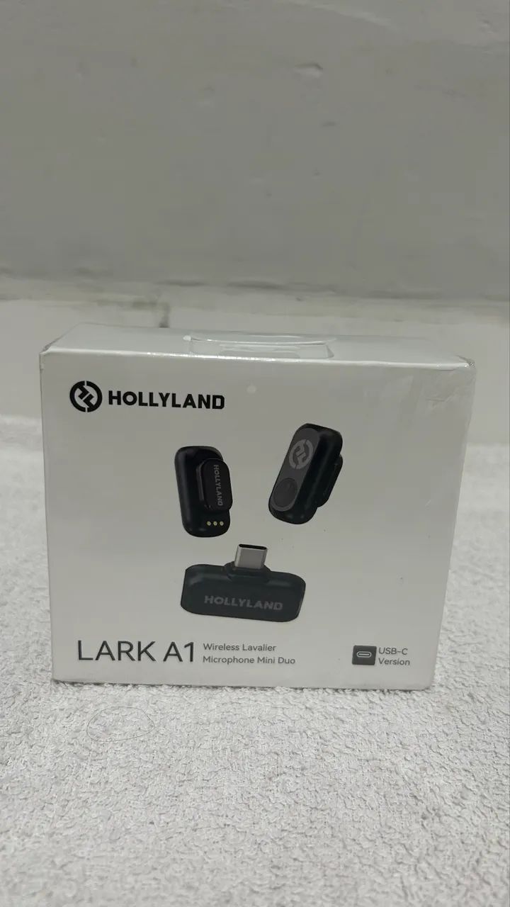 microfone hollyland lark a1 usb-c