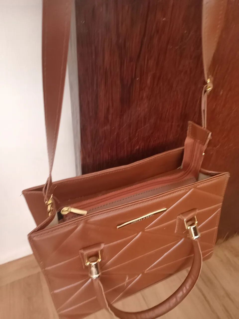 Linda bolsa feminina nova com alça  - Foto 2