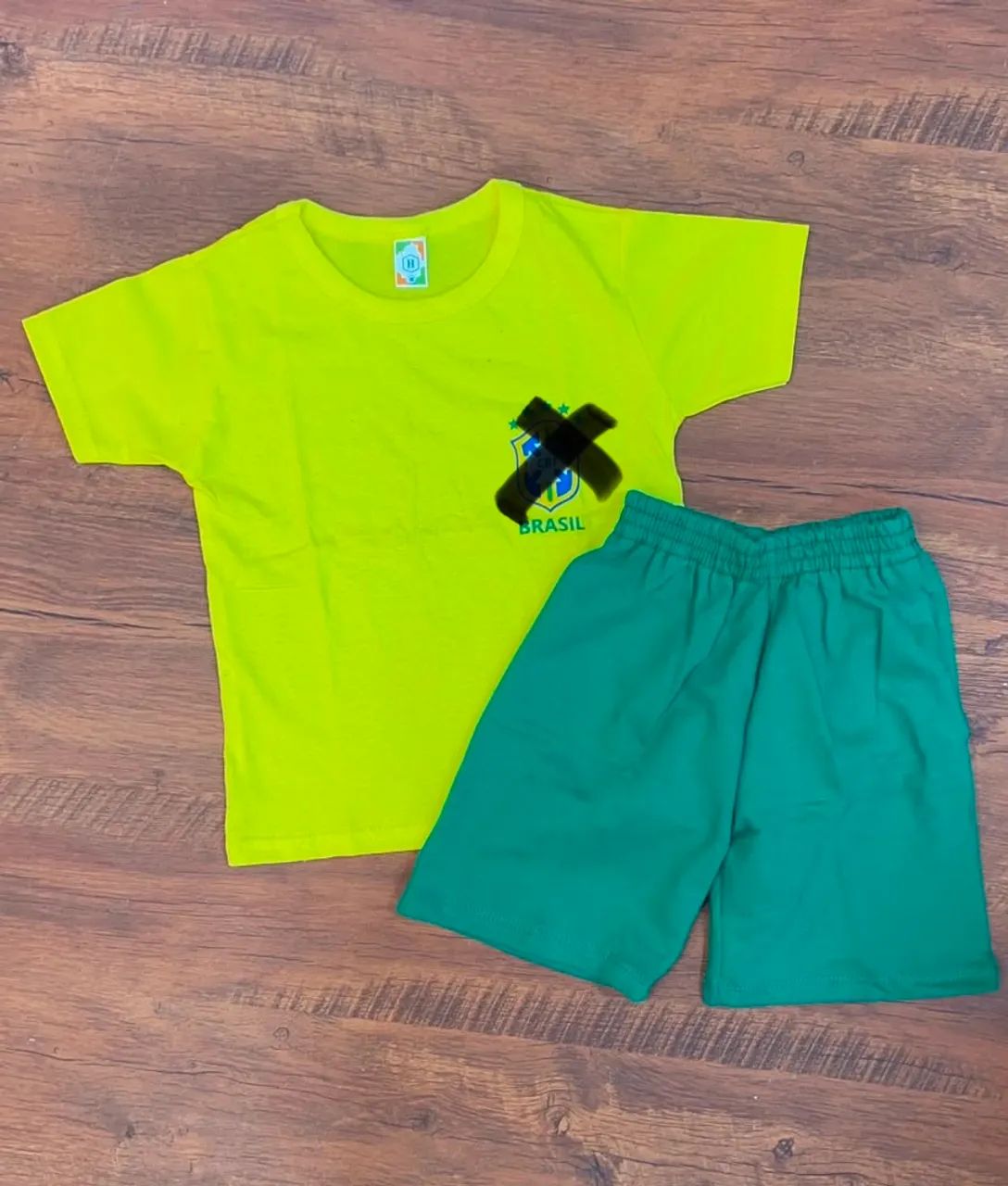 Camisa brasil e conjunto infantil e juvenil  - Foto 4