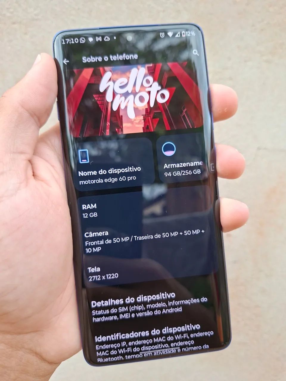EDGE 60 PRO SEMI NOVO  - Foto 5