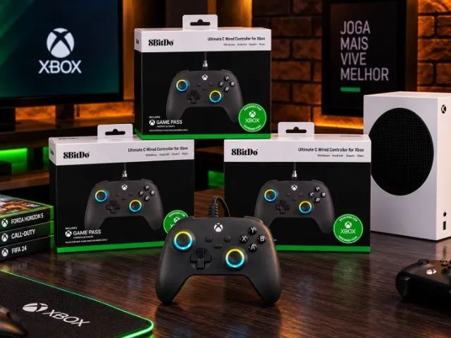 Controle 8BitDo Ultimate C para Xbox - Foto 2