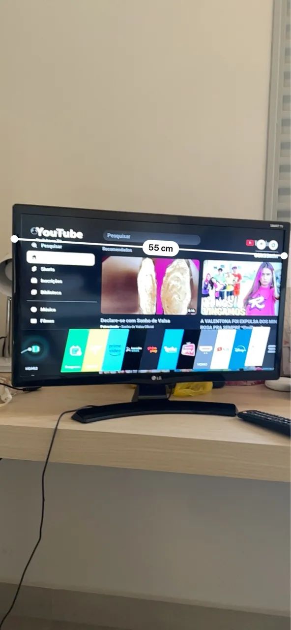 Smart TV LG 24 polegadas 