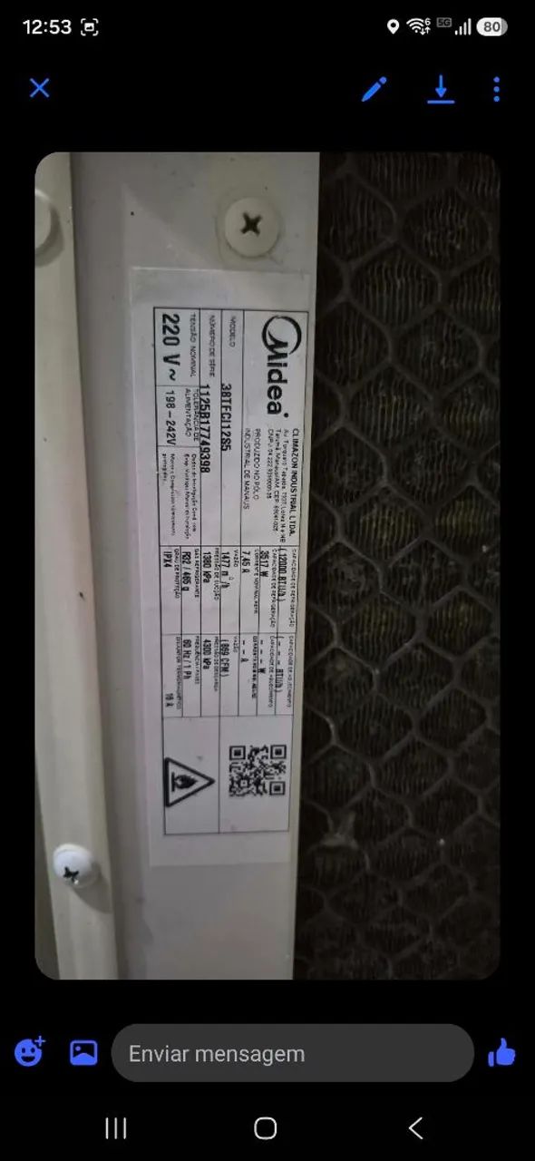AR CONDICIONADO MIDEA 12BTUS  - Foto 2