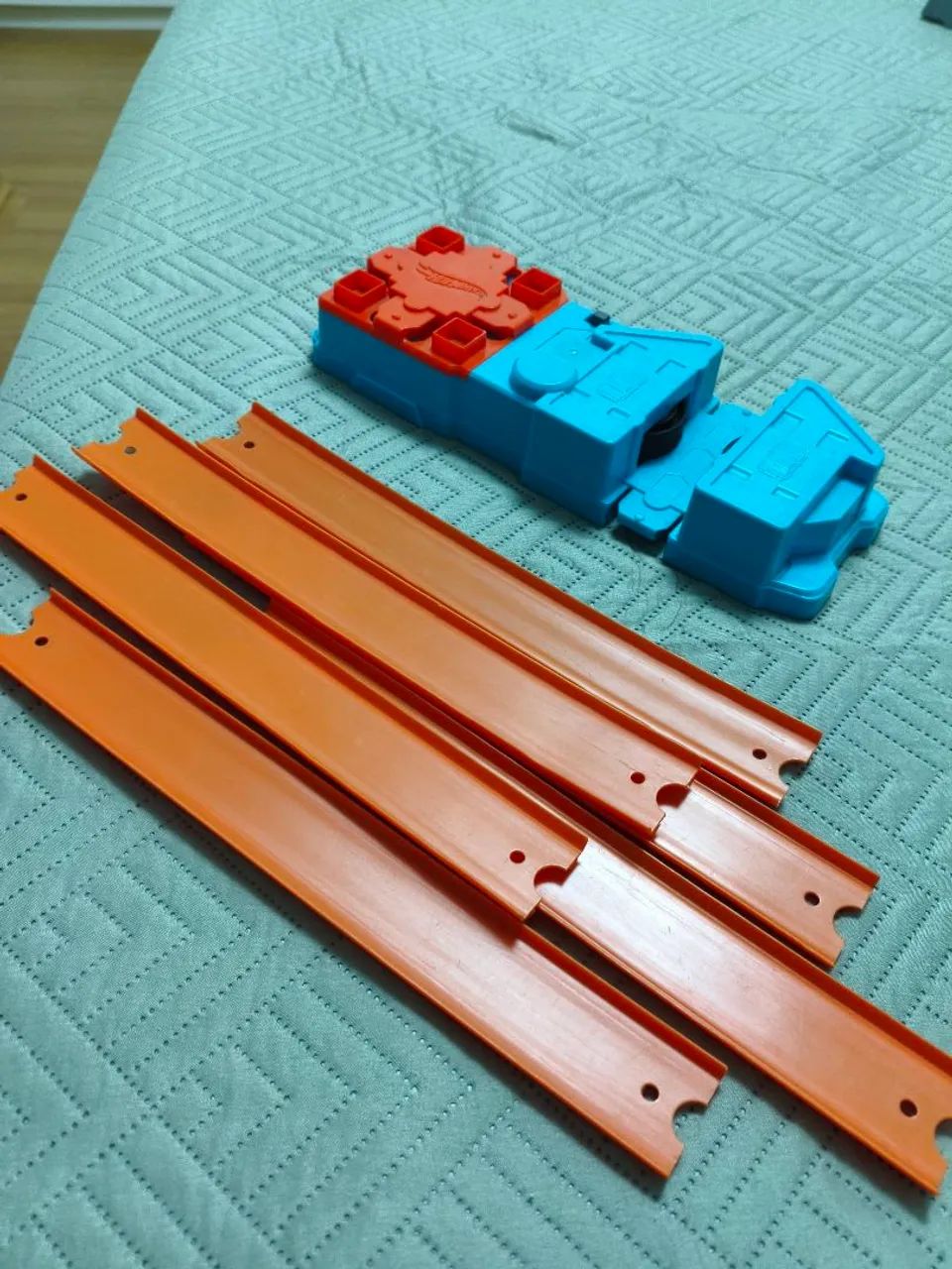 Propulsora Hotwheels + retas - Foto 2