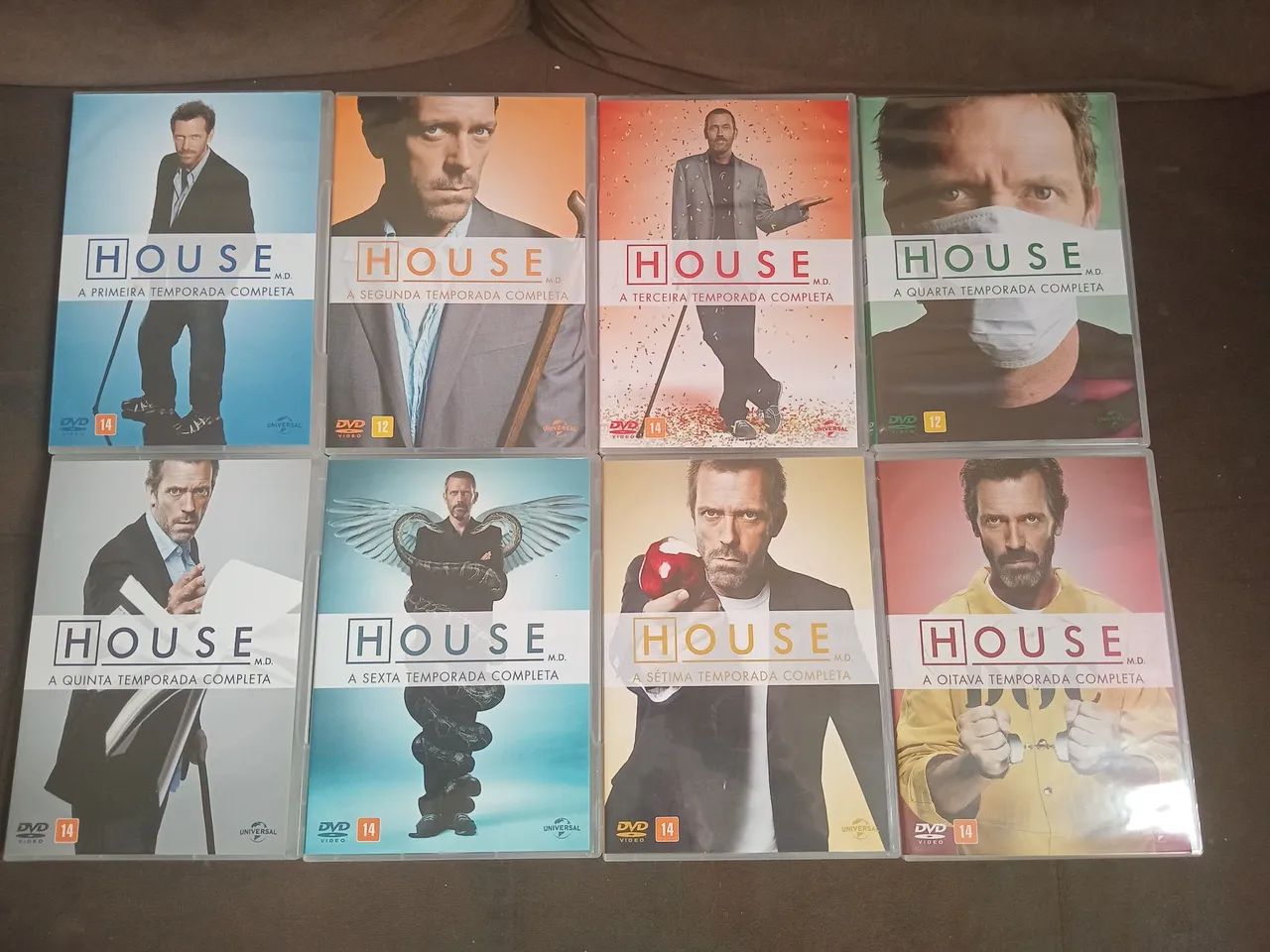 HOUSE - BOX COMPLETO - DVD, Blu-Ray e Vídeo Cassete - Messejana